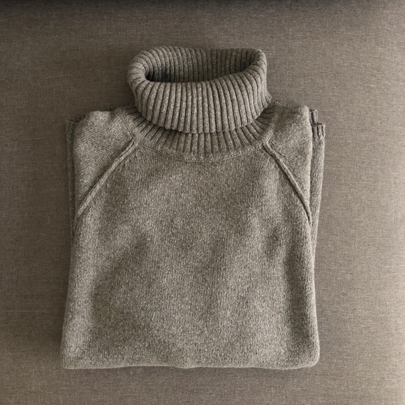 Grey Turtleneck Sweater J. Jill - Picture 1 of 4